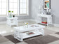 Schmitt Rectangular Coffee Table White High Gloss