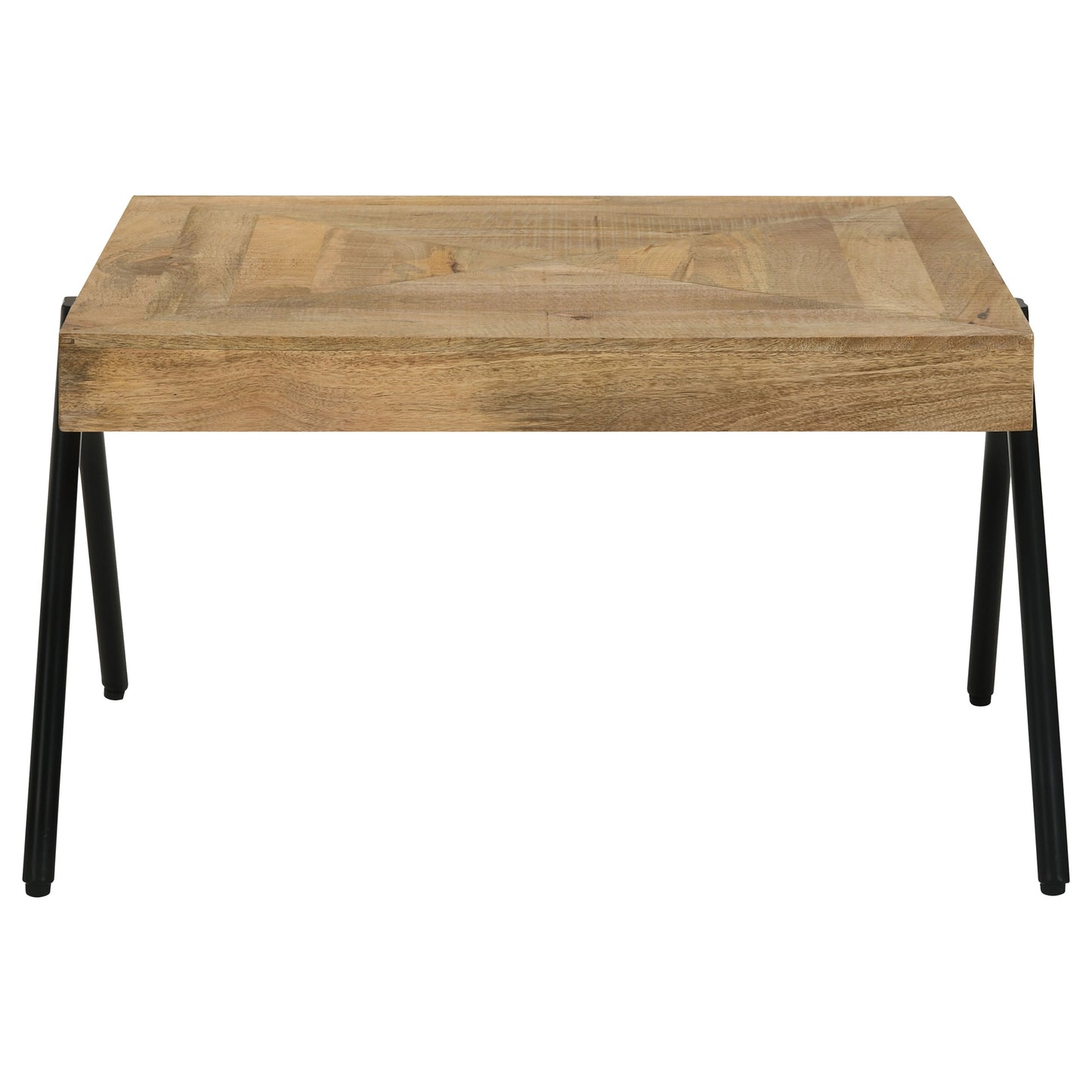 Avery Rectangular Solid Mango Wood Coffee Table Natural