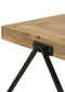 Avery Rectangular Solid Mango Wood Coffee Table Natural