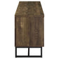 Myles 2-door Engineered Wood 60-inch TV Stand Rustic Oak