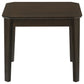 Amaro 3-piece Coffee and End Table Set Dark Brown