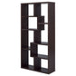 Theo 71-inch 6-shelf Bookshelf Cappuccino