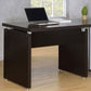 Skylar 39-inch Engineered Wood Writing Desk Cappuccino