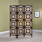 Vulcan 3 Panel Room Divider Folding Shoji Screen Cappuccino