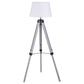 Dayton 56-inch Empire Shade Metal Tripod Floor Lamp Grey