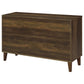 Torin 2-door Engineered Wood Accent Cabinet Dark Pine