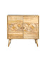 Alyssum 2-door Mango Wood Accent Cabinet Natural