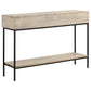 Rubeus 2-drawer Wood Entryway Console Table White Washed