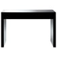 Gillian Mirrored Acrylic Entryway Console Table Silver