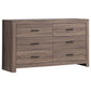 Brantford 5-piece Queen Bedroom Set Barrel Oak