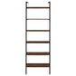 Owens 96-inch 6-shelf Wall Bookshelf Walnut