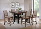 Patterson 7-piece Counter Height Dining Set Mango Oak