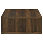 Frisco Square Engineered Wood Coffee Table Dark Pine