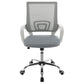 Felton Upholstered Adjustable Home Office Desk Chair Grey