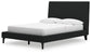 Cadmori  Uph Bed W/Roll Slats