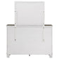 Lilith 7-drawer Dresser with Mirror Distressed White