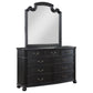 Celina 9-drawer Dresser with Mirror Black