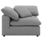 Raleigh Boucle Upholstered Corner Chair Grey