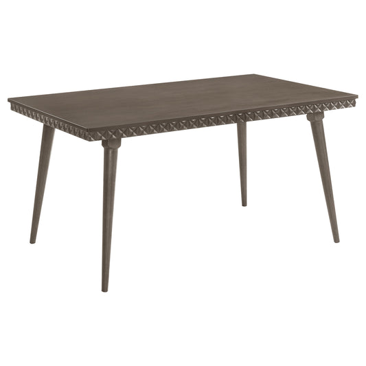 Onslow 59-inch Rectangular Wood Dining Table Dark Brown