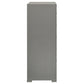 Ives 5-drawer Bedroom Chest of Drawers Grey High Gloss