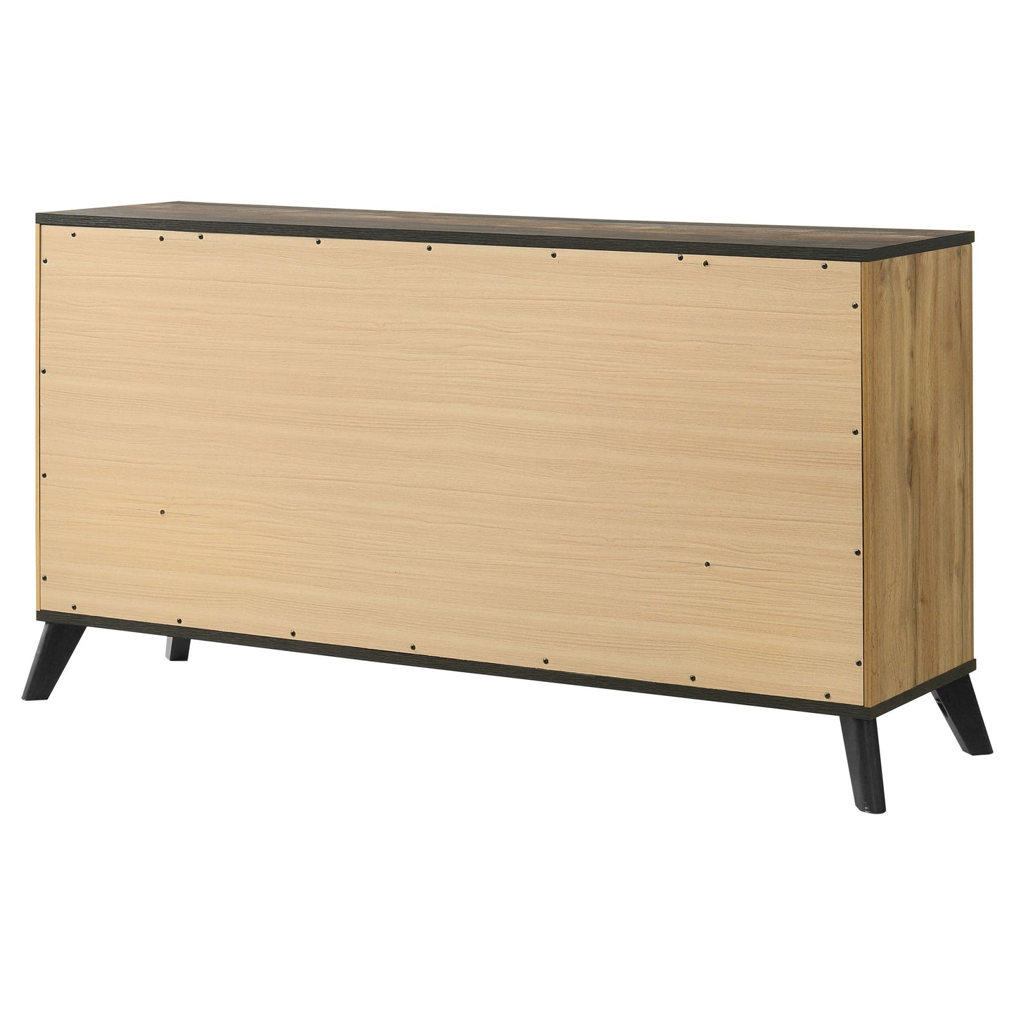 Kaywood 6-drawer Dresser Cabinet Natural Pine