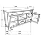 Hollis 2-door Dining Sideboard Buffet Storage Cabinet White