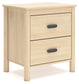 Cabinella Full Platform Panel Bed with Dresser and Nightstand