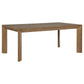 Bruner 72-inch Rectangular Wood Dining Table Natural Brown