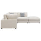 Serene 5-piece Upholstered Modular Sectional Sofa Beige