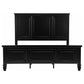 Sandy Beach 4-piece California King Bedroom Set Black