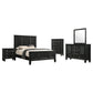 Sandy Beach 5-piece California King Bedroom Set Black