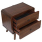 Robyn 2-drawer Nightstand Dark Walnut