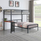 Fisher Metal Twin Open Frame Bed Gunmetal