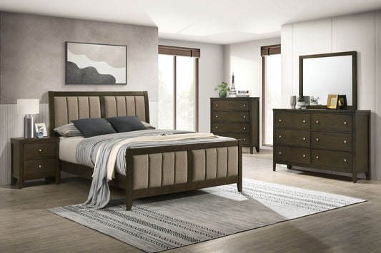 Wilkes 5-piece California King Bedroom Set Dark Cocoa