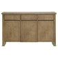 Adina 3-door 59-inch Sideboard Server Distressed Light Brown