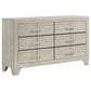 Trenton 5-piece Queen Bedroom Set Rustic Cream
