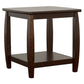 Dixon 2-piece Rectangular Wood Coffee Table Set Espresso