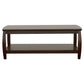 Dixon 2-piece Rectangular Wood Coffee Table Set Espresso