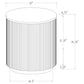 Jason 3-piece Round Marble Coffee and End Table Set White