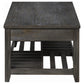 Cliffview 3-piece Lift Top Coffee and End Table Set Grey