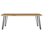 Zander 3-piece Rectangular Coffee and End Table Set Natural