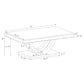 Kerwin 3-piece Rectangular Coffee and End Table Set Chrome