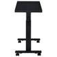 Westpark Height Adjustable Mobile Bedroom C-Table Black