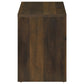 Westpark 2-drawer Nightstand LED Lights and USB Dark Pine