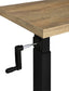 Westpark Height Adjustable Mobile Bedroom C-Table Mango