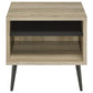 Welsh 2-piece Coffee and End Table Set Distressed Pine