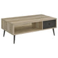 Welsh 3-piece Coffee and End Table Set Distressed Pine