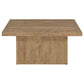 Devar 3-piece Square Coffee and End Table Set Mango