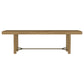 Arini 9-piece Extension Leaf Dining Table Set Sand Wash and Black
