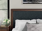 Dilenno Queen Upholstered Panel Bed